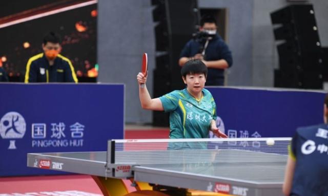 陈梦孙颖莎表现强势 深圳大学领跑乒超女团首阶段